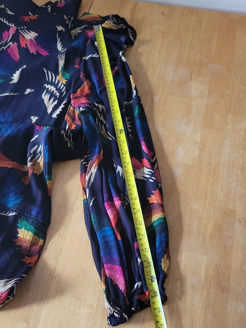 Farm Rio Black Macaws Flight Ankle Dress - Picture 15 of 16